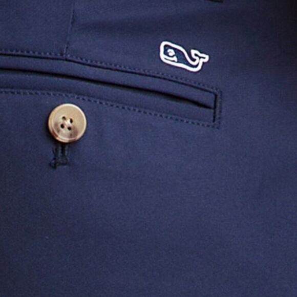 VINEYARD VINES LINKS SHORTS MEN SIZE 28 NAVY BLUE - Picture 6 of 12